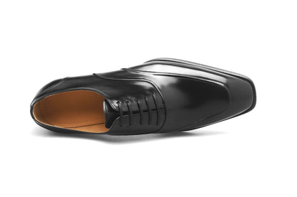| Handmade Cowhide Derby Shoes For Men