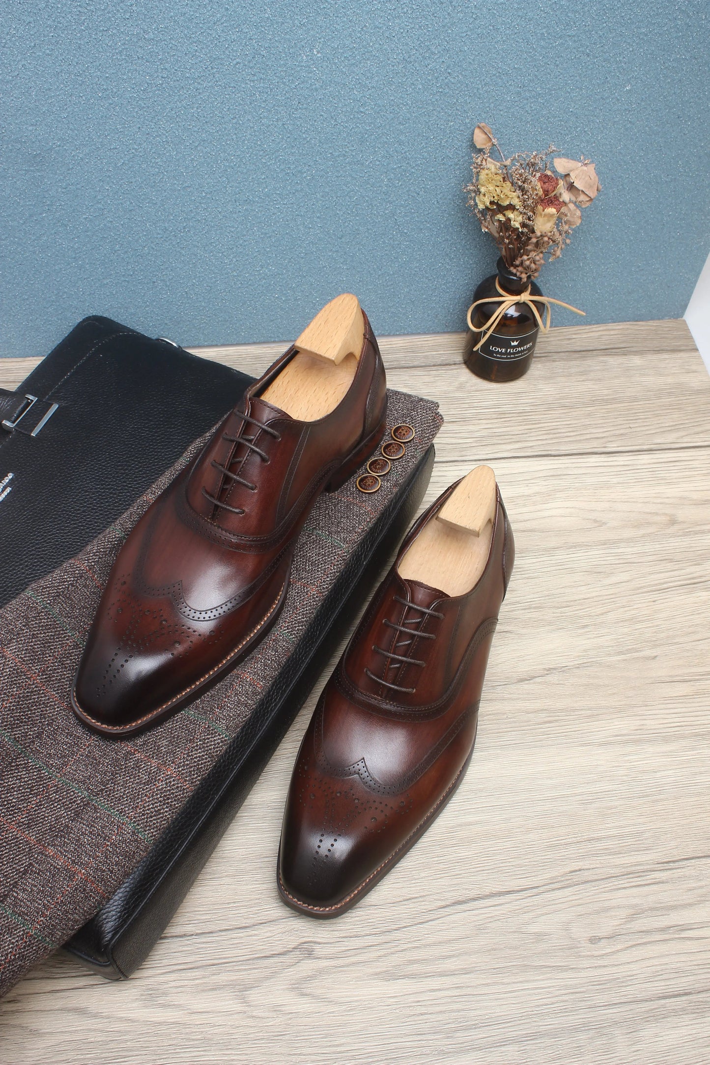 | Leather Business Casual Shoes For Men