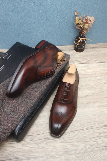| Leather Business Casual Shoes For Men