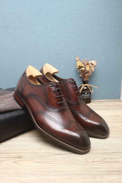 | Leather Business Casual Shoes For Men