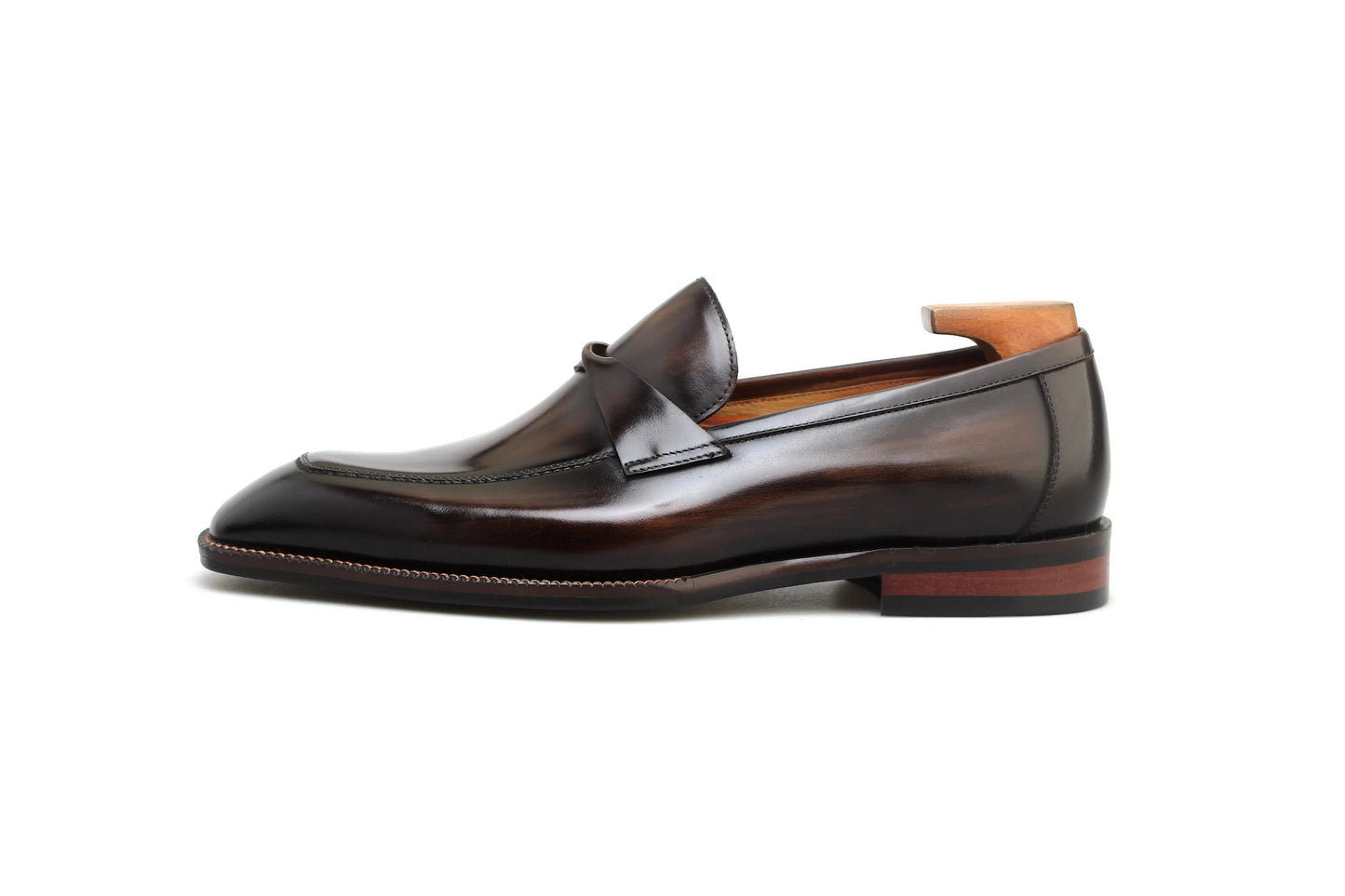 Handcrafted Calfskin Leather Penny Loafers