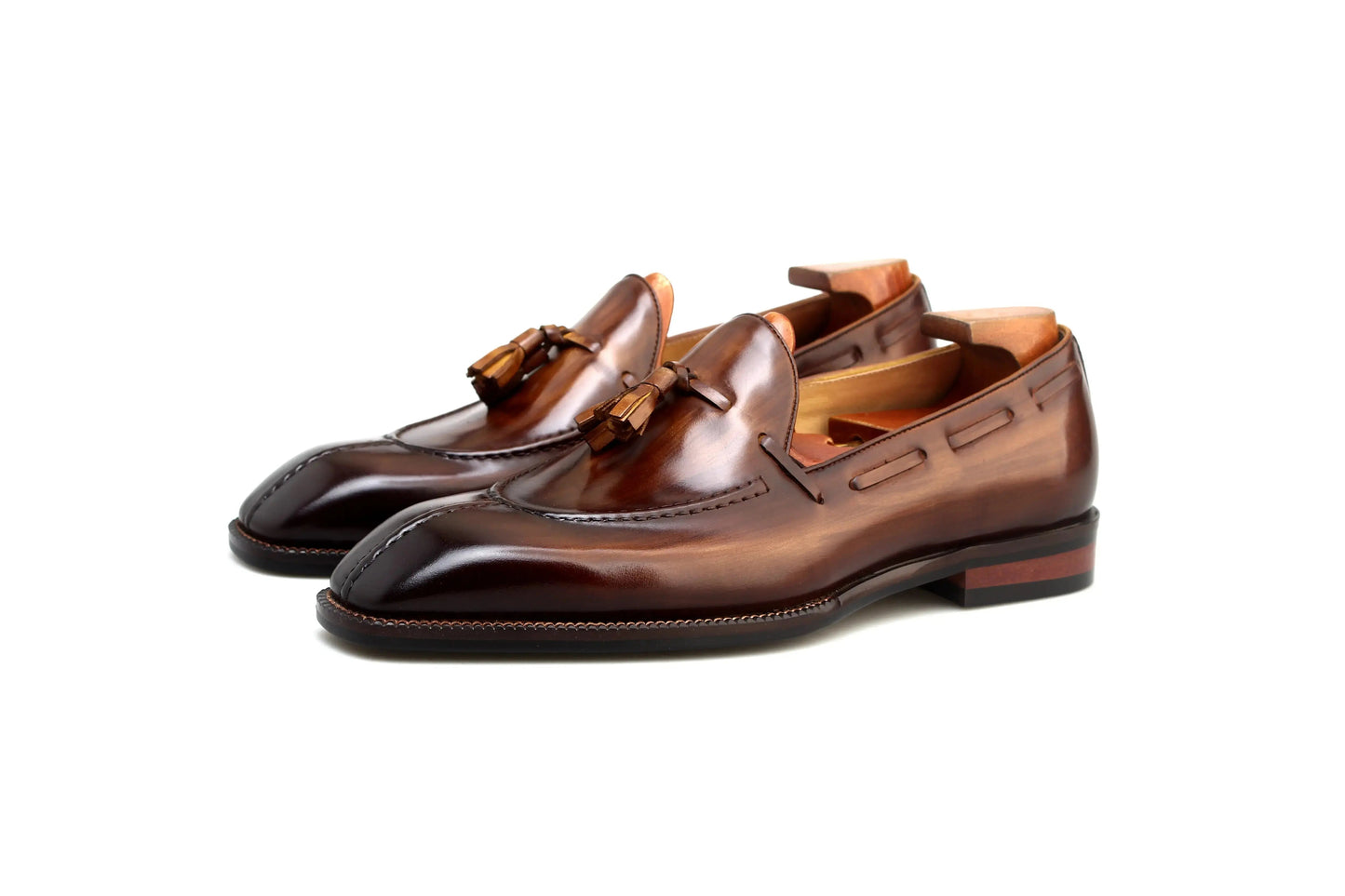 | Leather Tassel Loafers For Men