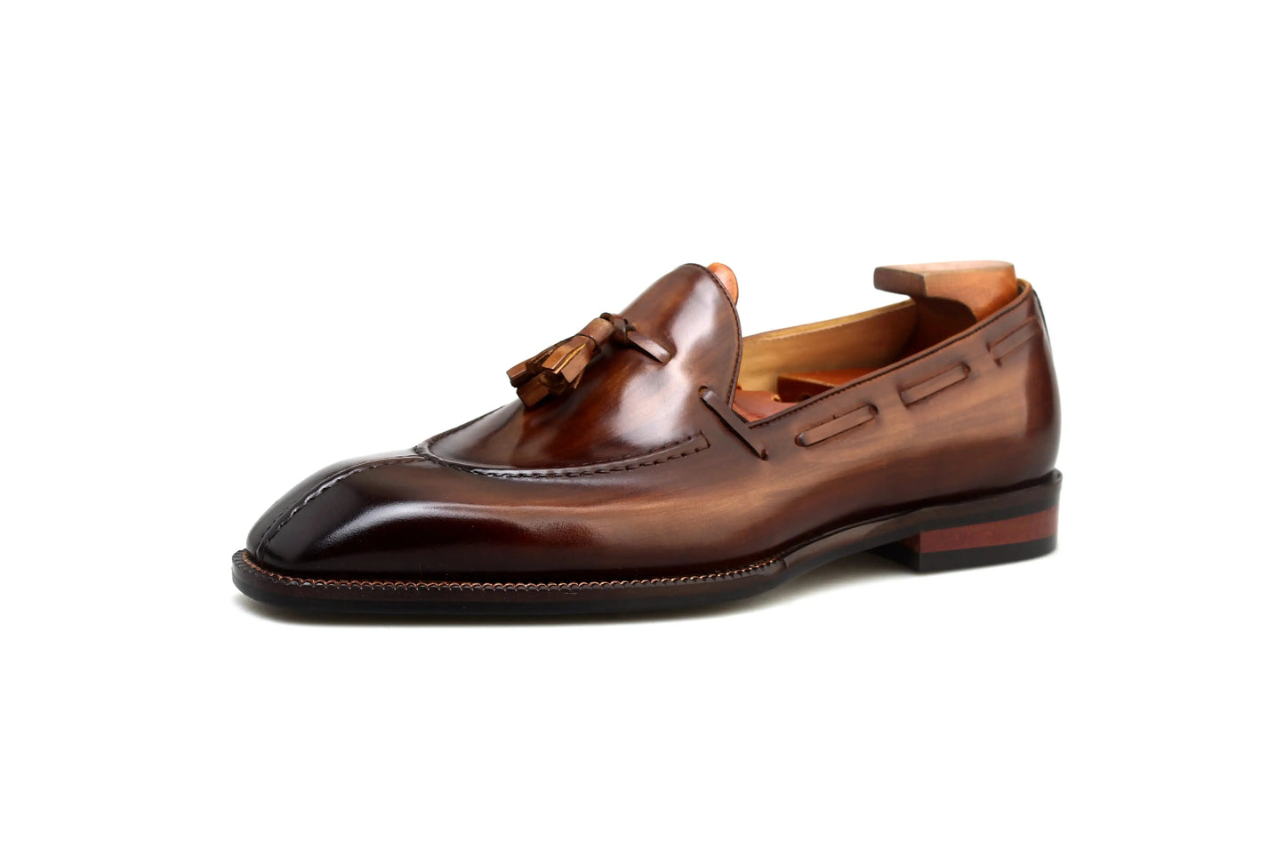 | Leather Tassel Loafers For Men