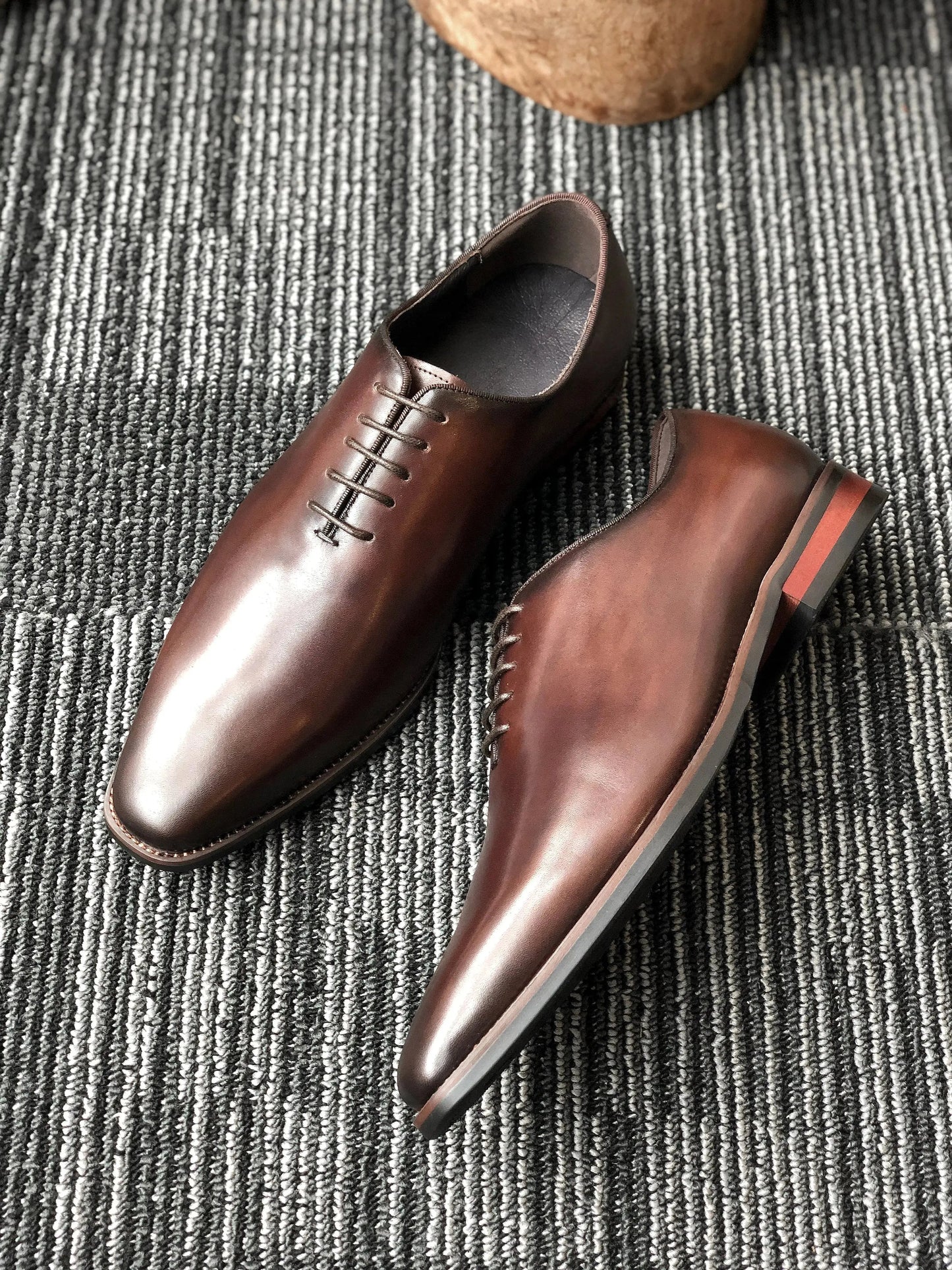 | Leather Plain Dress Shoes For Men