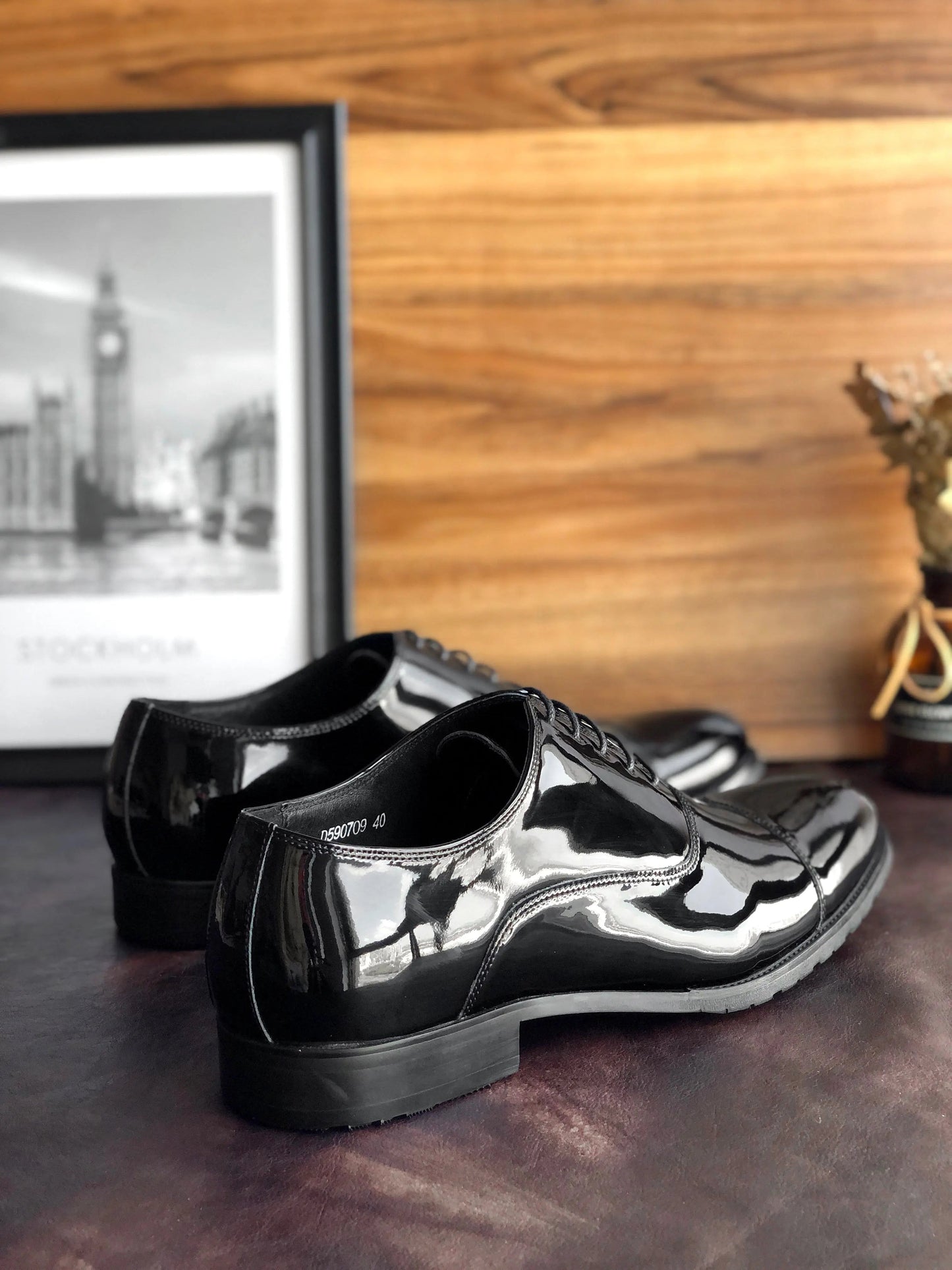 | Leather Shade Dress Shoes For Men