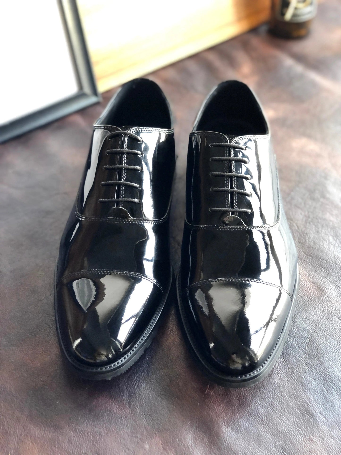 | Leather Shade Dress Shoes For Men